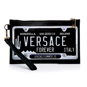 Wanted: This Clutch!!! Versace License Plate